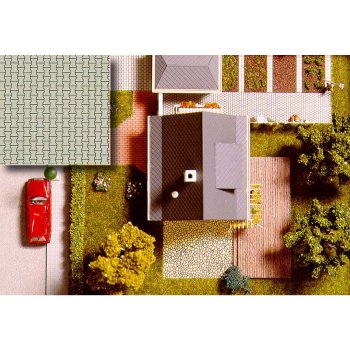 2 Deko-Platten, Verbundpflaster