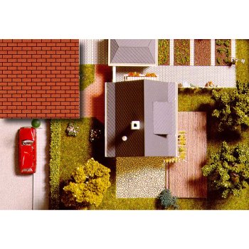 2 Deko-Platten, Klinkersteine