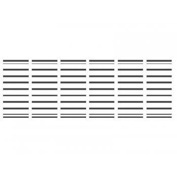 Asphaltbelag, Fußgängerüberweg, 6 Stück