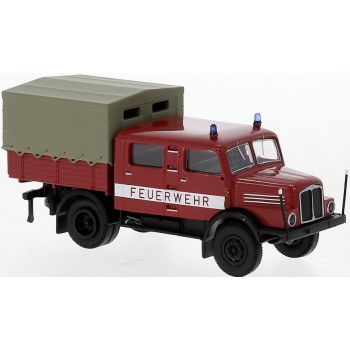IFA S 4000-1 Bautruppwagen, Feuerwehr, 3.Version, Baujahr 1960