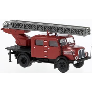 IFA S 4000-1 Servicewagen Bautrupp mit Drehleiter der Feuerwehr, Baujahr 1965