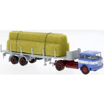 LIAZ 706 Rungensattelzug, Circus Busch mit Ladegut