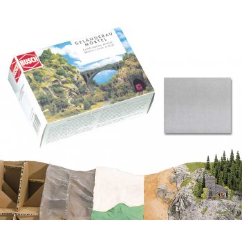 Geländebaumörtel grau