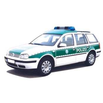 VW Golf Variant, Bundespolizei / Bundesgrenzschutz, grün/weiß