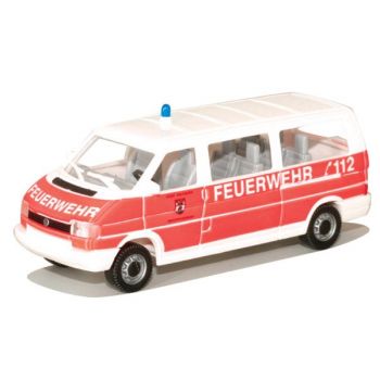 VW T4 LR, Feuerwehr Wolfsburg, rot/weiß
