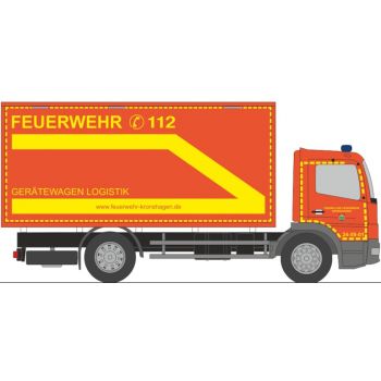 Mercedes-Benz Atego 10, GW-L Feuerwehr Kronshagen, Kreis Rendsburg-Eckernförde, Schleswig-Holstein, Gerätewagen Logistik - www.feuerwehr-kronshagen.de