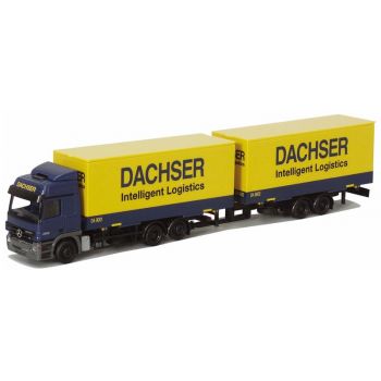 Mercedes-Benz Actros MP2 L Planenhängerzug, Dachser