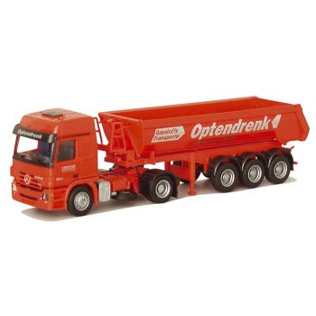Mercedes-Benz Actros Kippmuldensattelzug, Optendrenk