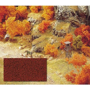 Micro Flocken, rotbraun