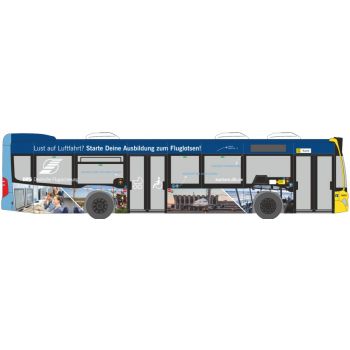 Mercedes-Benz Citaro 15, Hartmann Berlin - Deutsche Flugsicherung - Lust auf Luftfahrt? Starte Deine Ausbildung zum Fluglotsen!