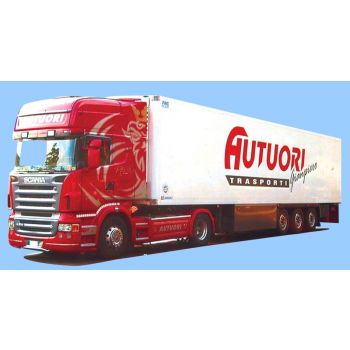 Scania R Topl./Aerop., Kühlkoffersattelzug, Autuori