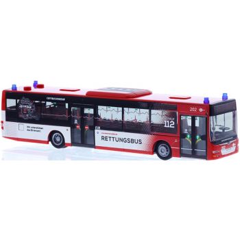 MAN Lion's City 15, Cottbusverkehr - Rettungsbus 112, mit Blaulicht, Cottbus - Brandenburg