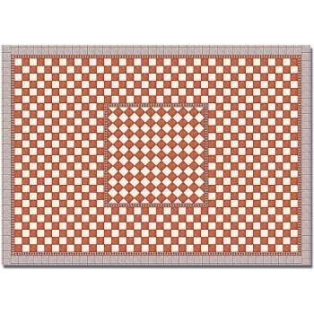 Dekoplatte, Fliesen antik