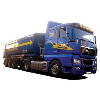 MAN TGX XL, (G) Rundmulden-Sattelzug, Vogler