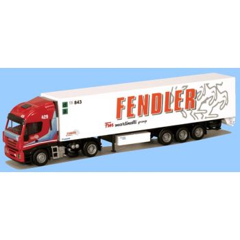 Iveco Stralis II/Aerop., Kühlkoffersattelzug, Martinelli / Fendler