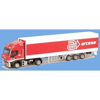 Iveco Stralis II/Aerop., Mega-Koffersattelzug, Arcese