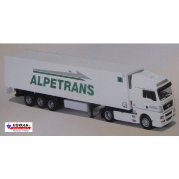 MAN TGX XLX/Aerop., Kühlkoffer-Sattelzug, ALPETRANS