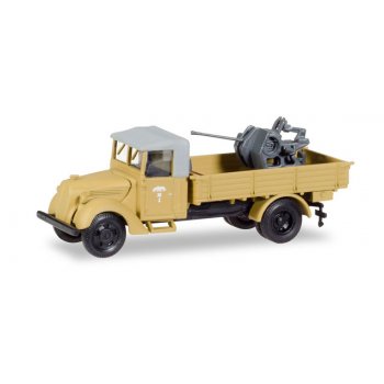 Ford 997 T Fahrerhaus mit Plane und 37mm Flak, Deutsche Afrikakorps von Rommel