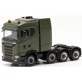 Scania CS 20 ND Schwerlastzugmaschine, Bundeswehr, oliv