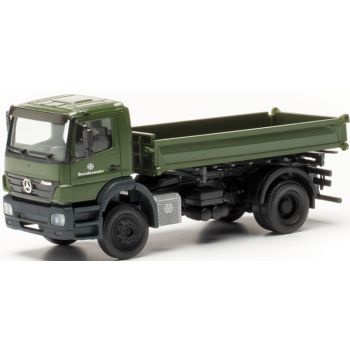 Mercedes-Benz Axor, 3-Seitenkipper, Bundeswehr, oliv