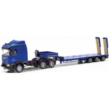 Scania CR Niedrigdach 6x6 Semitieflade-Sattelzug, Wehrtechnische Dienststelle für Waffen und Munition, Bundeswehr