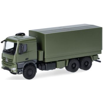 Mercedes-Benz Arocs 6x6 Pritsche/Plane, Militär undekoriert