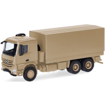 Mercedes-Benz Arocs 6x6 Pritsche/Plane LKW, sandbeige undekoriert