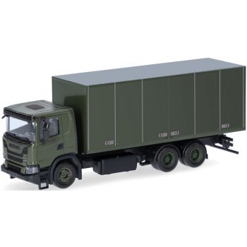 Scania XT17 Koffer-LKW 3achs, Militär Schweden