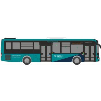 MAN Lions Intercity LE, Regionalbus NAH.SH - Nahverkehrsverbund Schleswig-Holstein GmbH, Kiel - Schleswig-Holstein Der echte Norden