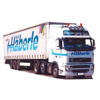 Volvo '08 XL/Aerop., Gardinen-Koffersattelzug, Spedition Häberle, Schwäbisch Gmünd