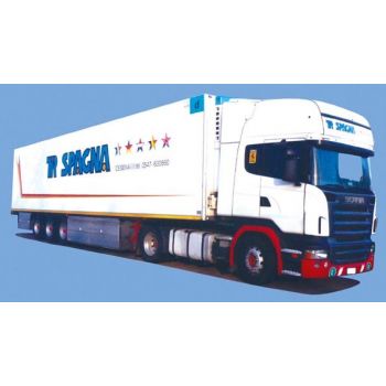 Scania '09 Topl./Aerop., Kühlkoffersattelzug, Spagna