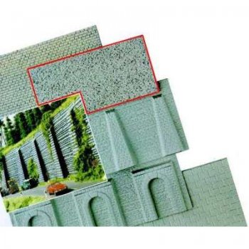 Mauerplatte Naturstein, grau