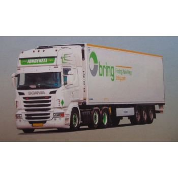 Scania '09 Topl./Aerop., Kühl-Koffersattelzug, Bring / Jongeneel