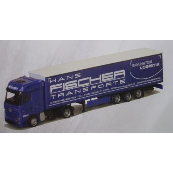 Mercedes-Benz Actros2 Giga./Aerop., Mega-Gardinen-Koffersattelzug, Hans Fischer Transporte, Weilheim/Teck