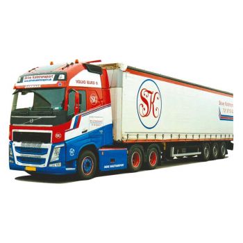 Volvo '12 XL/Aerop., Gardinen-Koffersattelzug, Skive