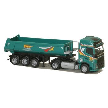 Volvo 12 Glob. - Rundmulden-Kippsattelzug, Kübler