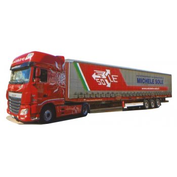 DAF XF 106 SSC/Aerop., 45Wechselbehälter-Gardinensattelzug, Michele Sole - www.michele-sole.it