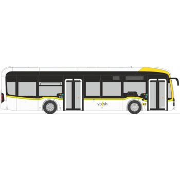 Mercedes-Benz eCitaro, vb sh - Verkehrsbetriebe Schaffhausen, Schweiz