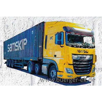 DAF XF 106/2 SC/Aerop., 45' Container-Sattelzug, Waberers / Samskip