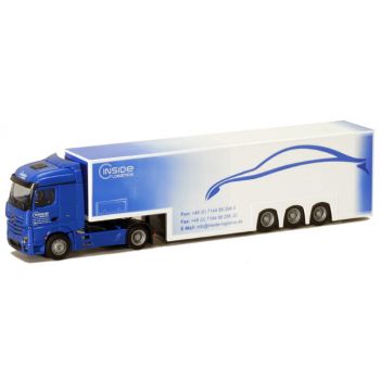 Mercedes-Benz Actros2 Stream./Aerop., Dosto-Koffersattelzug, INSIDE Logistics, Waiblingen, Baden-Württemberg