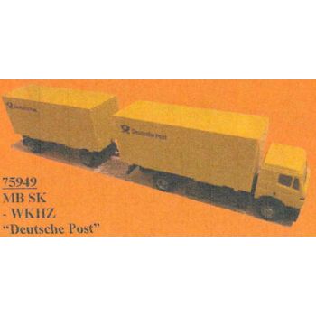 Mercedes-Benz SK Wechselkoffer-Hängerzug, Deutsche Post
