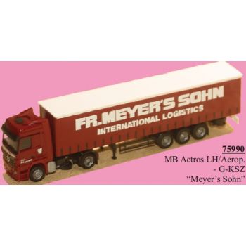 Mercedes-Benz Actros LH/Aerop., Gardinenkoffersattelzug, FR. MEYER'S SOHN - Interantional Logistics, Filderstadt - Baden-Württemberg
