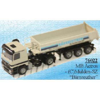Mercedes-Benz Actros C-Mulden-Kippsattelzug, Bärnreuther