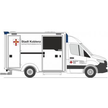 Mercedes-Benz Sprinter Wietmarscher Ambulanzfahrzeug Design RTW 18, Katastrophenschutz Stadt Koblenz, Rheinland-Pfalz