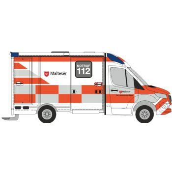 Mercedes-Benz Sprinter System Strobel RTW 18, Malteser Mainz, Rheinland-Pfalz