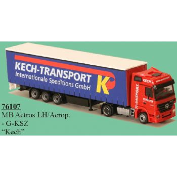 Mercedes-Benz Actros LH/Aerop., Gardinen-Koffersattelzug, KECH - TRANSPORTE Internationale Speditions GmbH - Singen / Hohentwiel, Baden-Württemberg