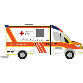 Mercedes-Benz Sprinter System Strobel RTW 18, Rettungsdienst Deutsches Rotes Kreuz Waldhessen Bad Hersfeld, Hessen