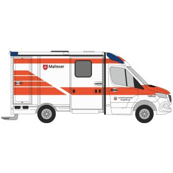 Mercedes-Benz Sprinter System Strobel RTW 18, Malteser Landeshauptstadt Magdeburg, Sachsen-Anhalt