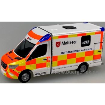 Mercedes-Benz Sprinter System Strobel RTW 18, Malteser Rettungsdienst Main-Kinzig, Hessen