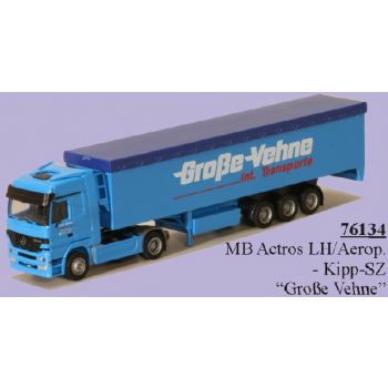 Mercedes-Benz LH/Aerop., Kipp-Sattelzug, Große Vehne Int.Transporte, Kornwestheim - Baden-Württemberg